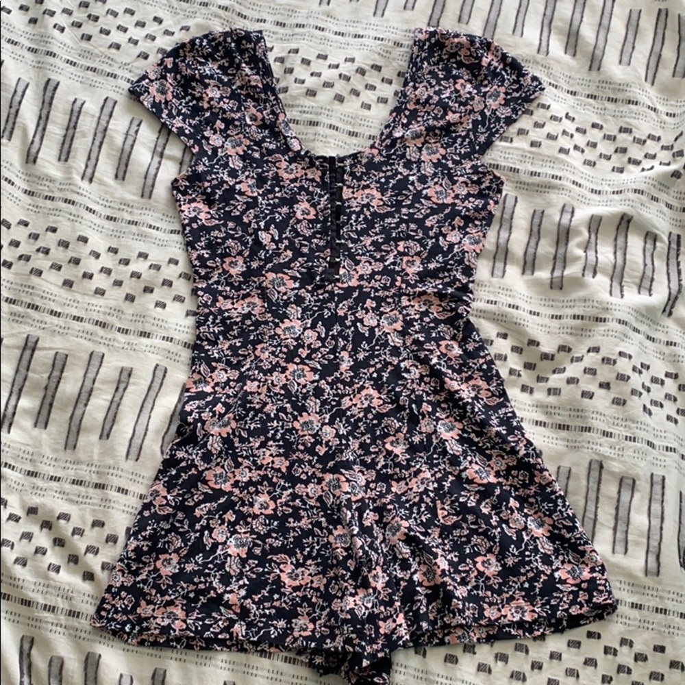 Volcom Floral Romper